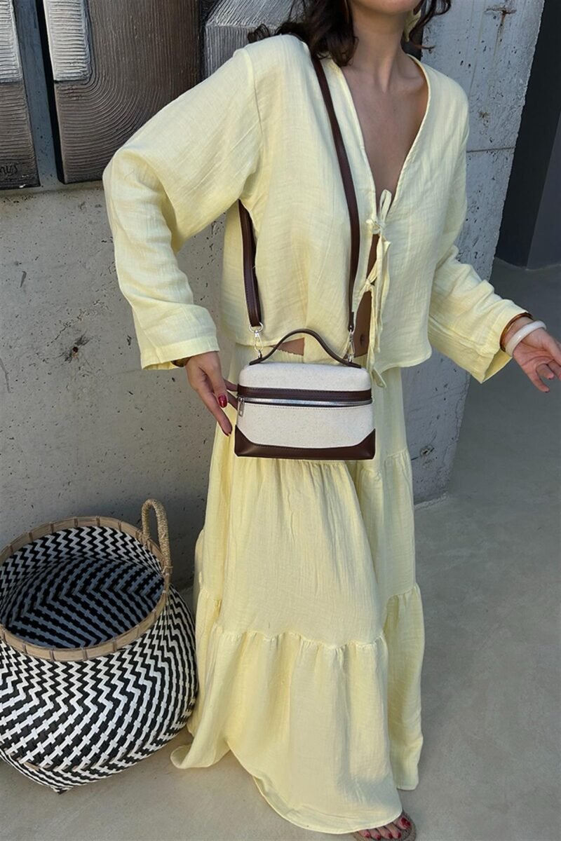 Yoko Beige & Brown - Image 5
