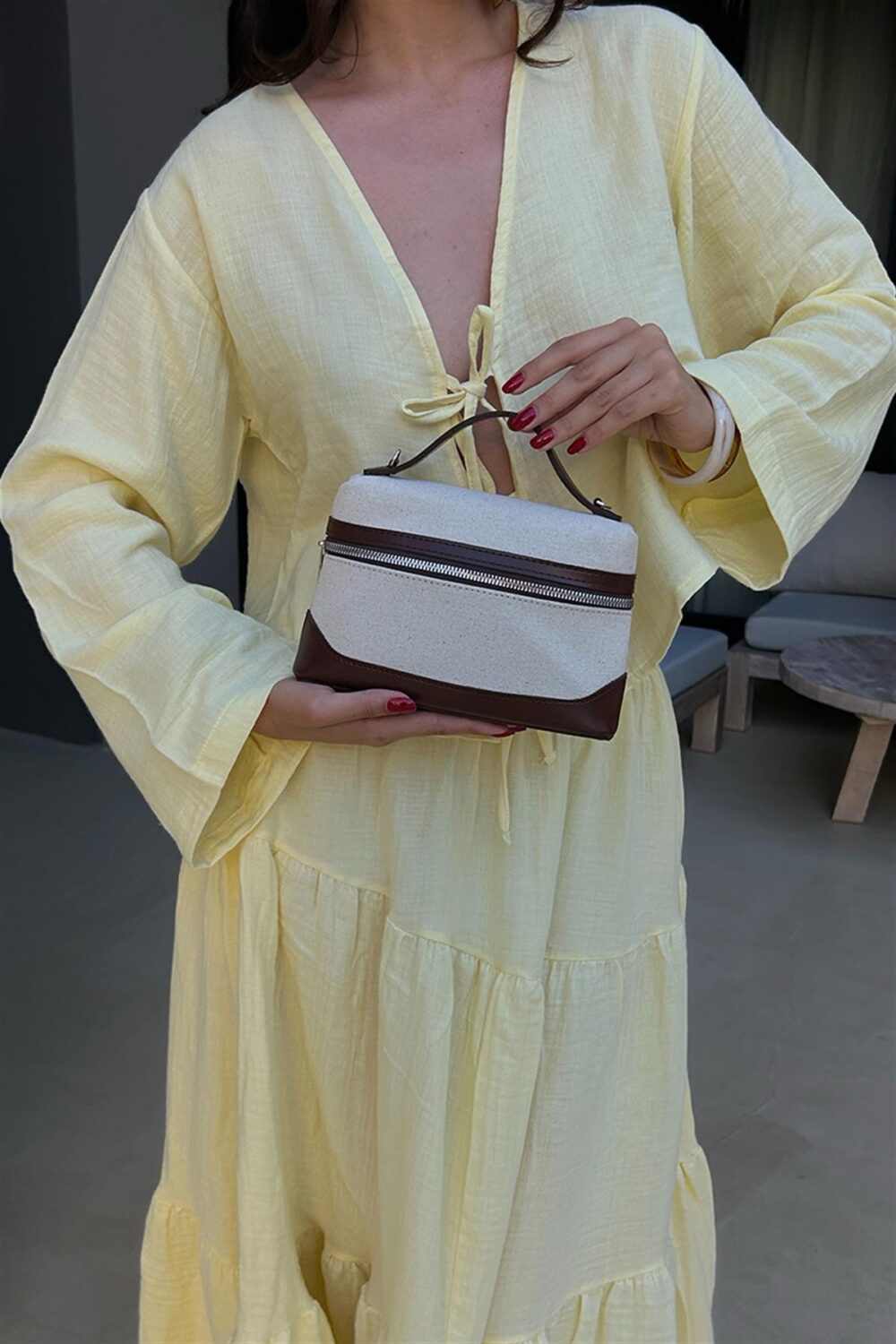 Yoko Beige & Brown