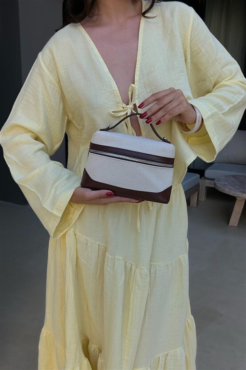 Yoko Beige & Brown - Image 4