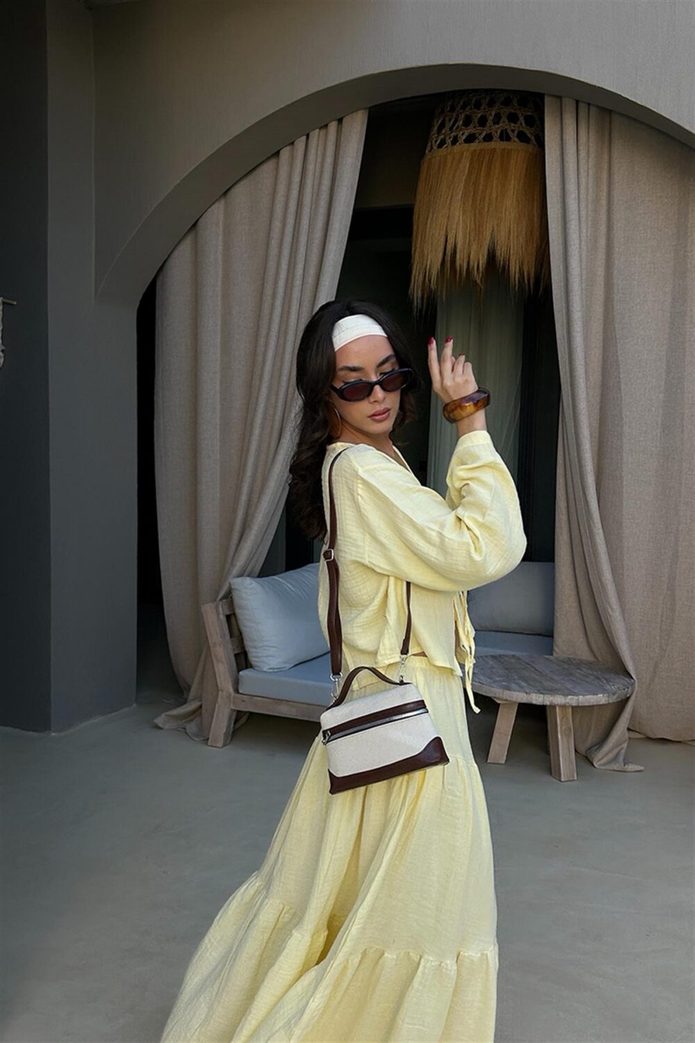 Yoko Beige & Brown