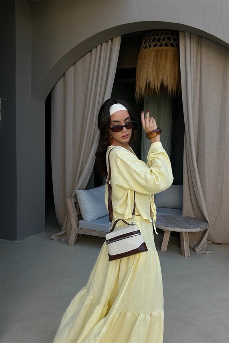 Yoko Beige & Brown - Image 7