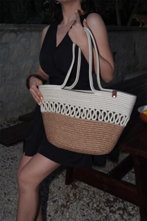 Miami Cream Handmade Straw