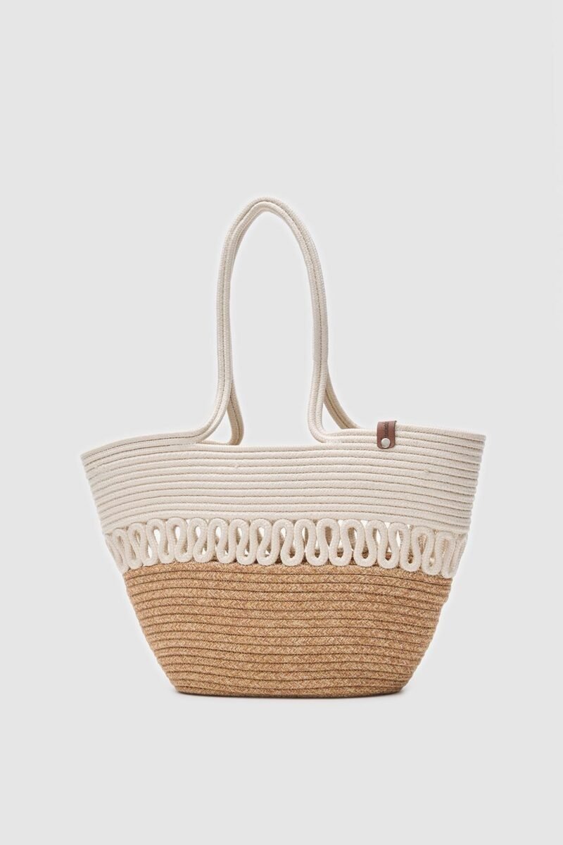 Miami Cream Handmade Straw - Image 9