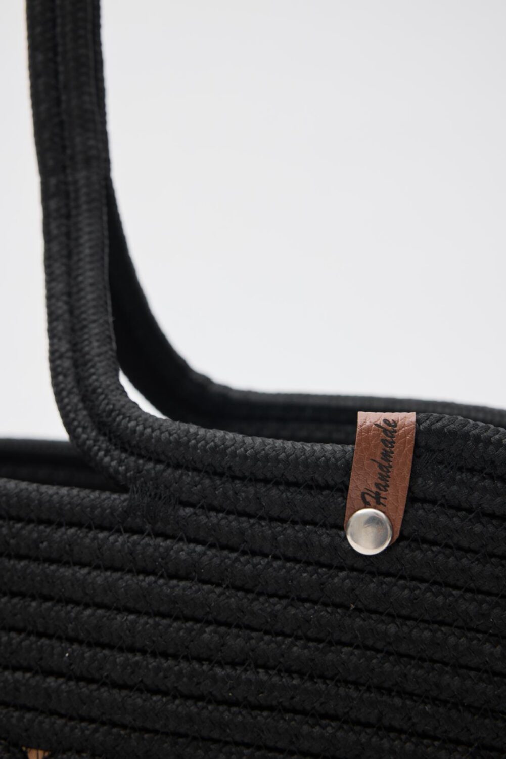 Miami Black Handmade Straw