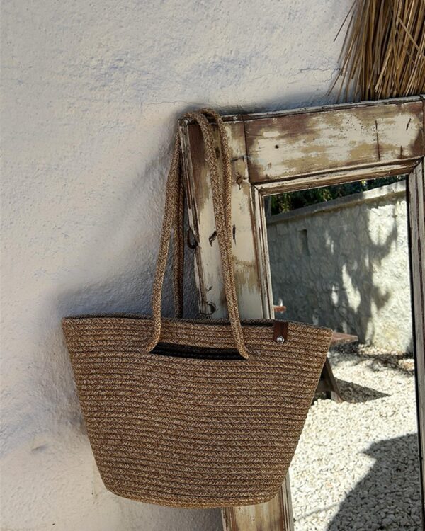 Roya Handmade Straw Nude