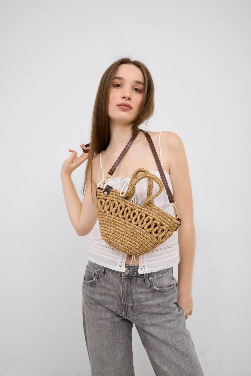 Ortega Nude Straw