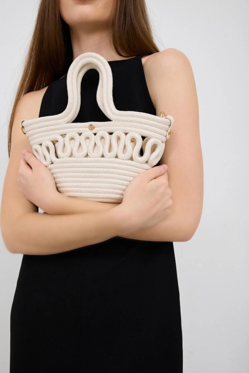 Ortega Pearl White Straw - Image 2