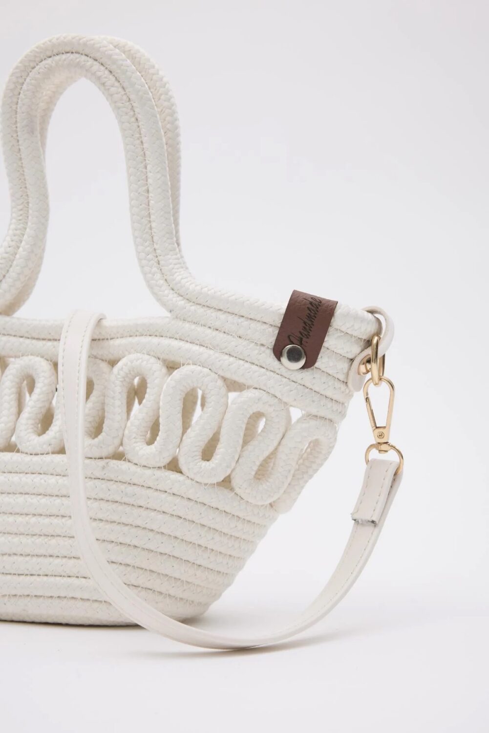 Ortega Pearl White Straw