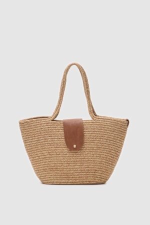 Reya Handmade Straw Nude