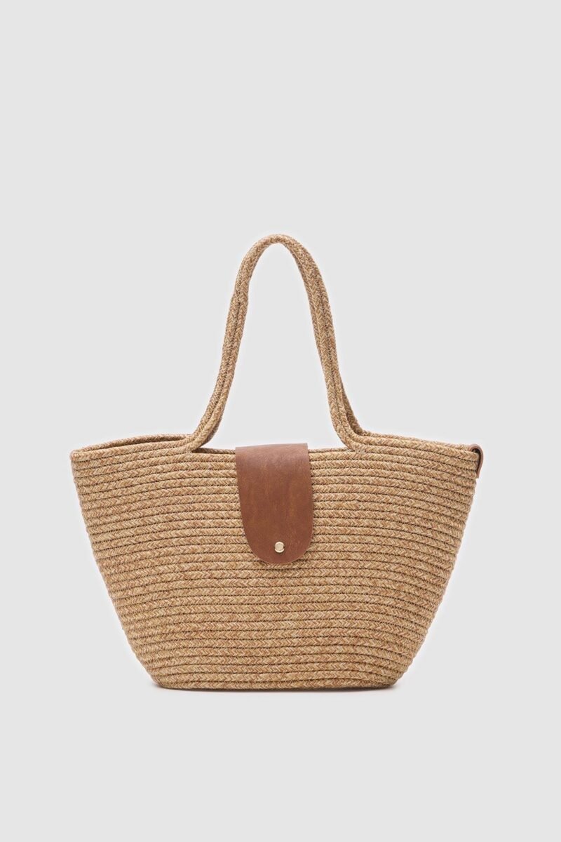Reya Handmade Straw Nude