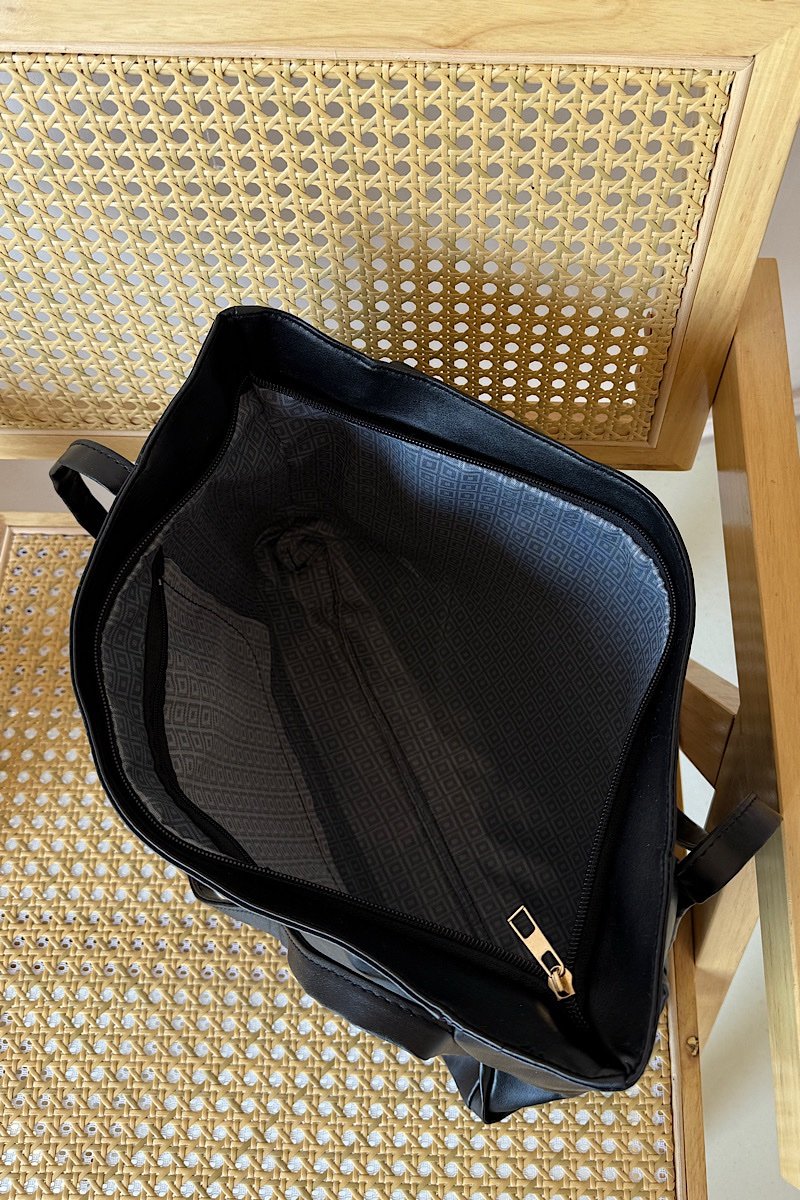 Oslo Zippered Black - Image 2