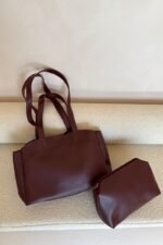 Mini Higgs Leather Bordeaux + Purse