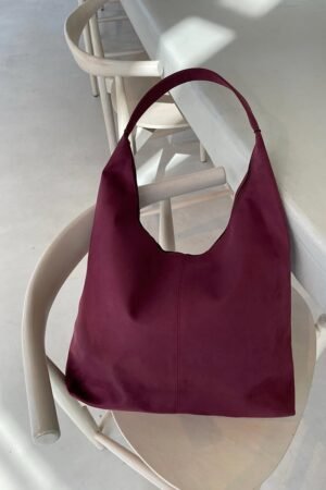 Zoe Suede Bordeaux