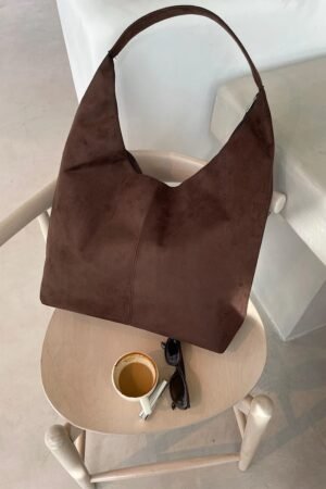Zoe Suede Brown