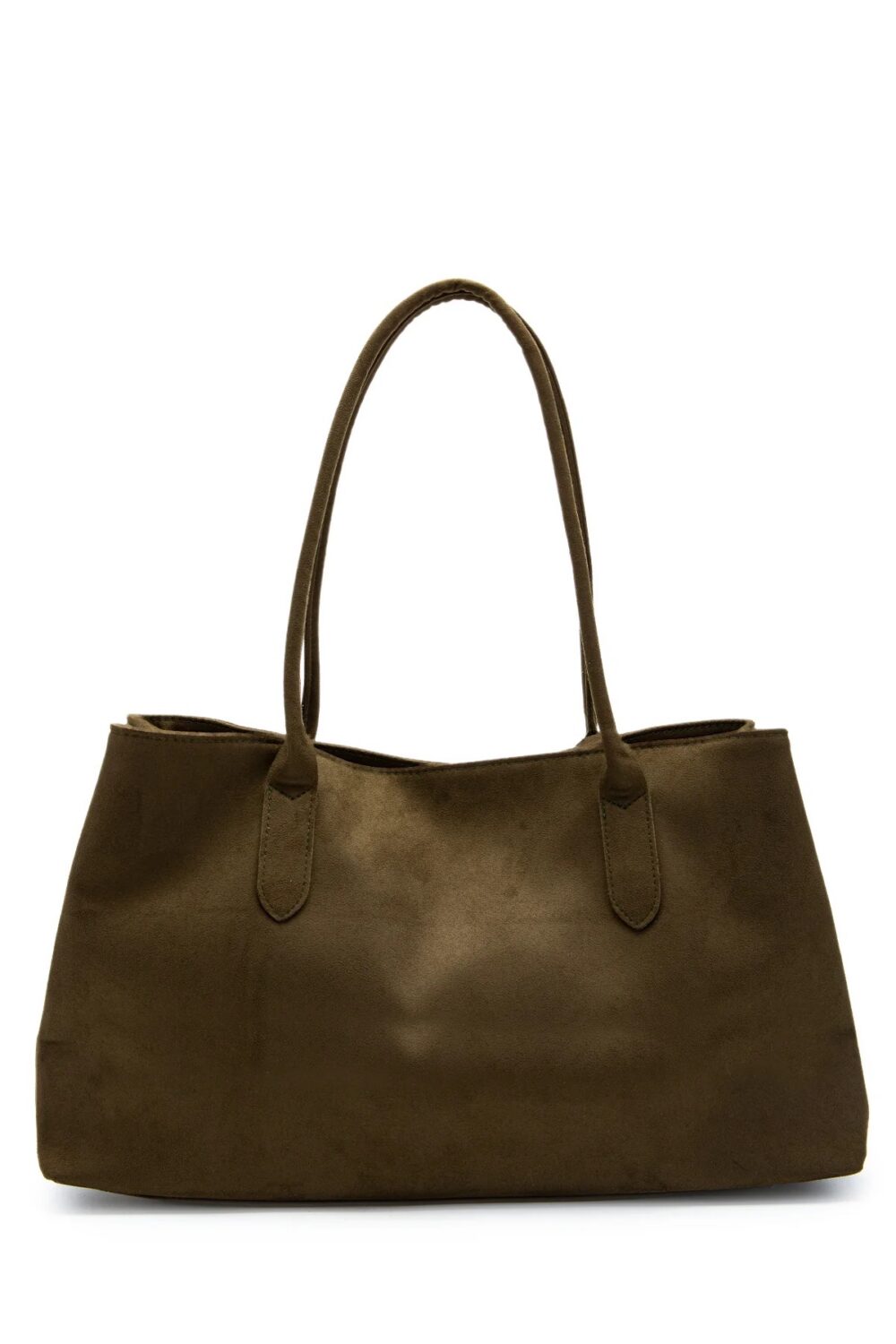 Helena Suede Olive Green
