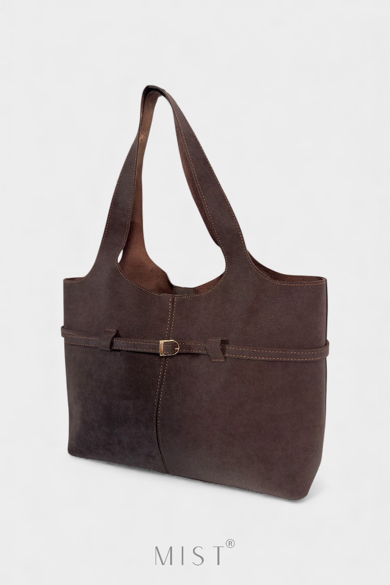 Lucia Suede Brown