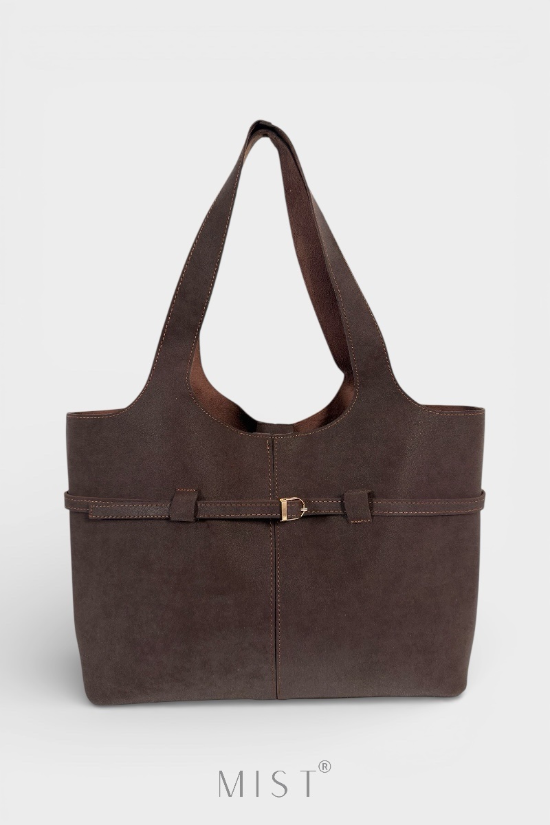 Lucia Suede Brown