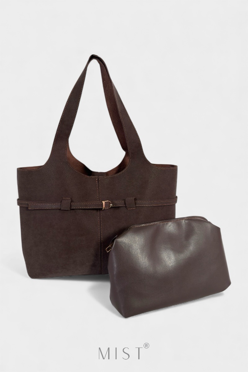 Lucia Suede Brown