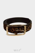 Suede leopard Belt SLB2