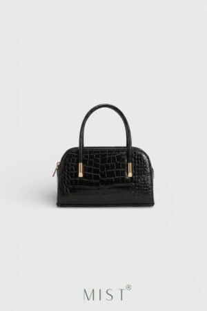 Brooklyn Croco Black