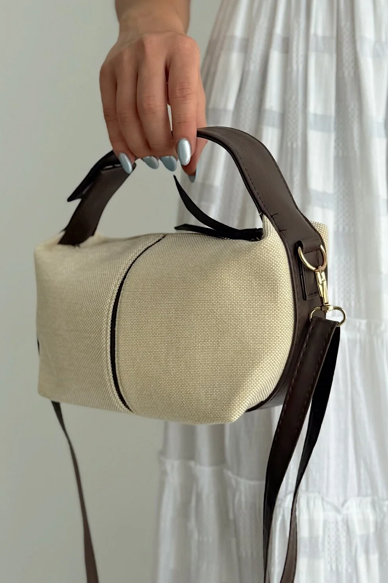 Marla Canvas Brown