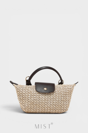 Mini Tiger Straw Black