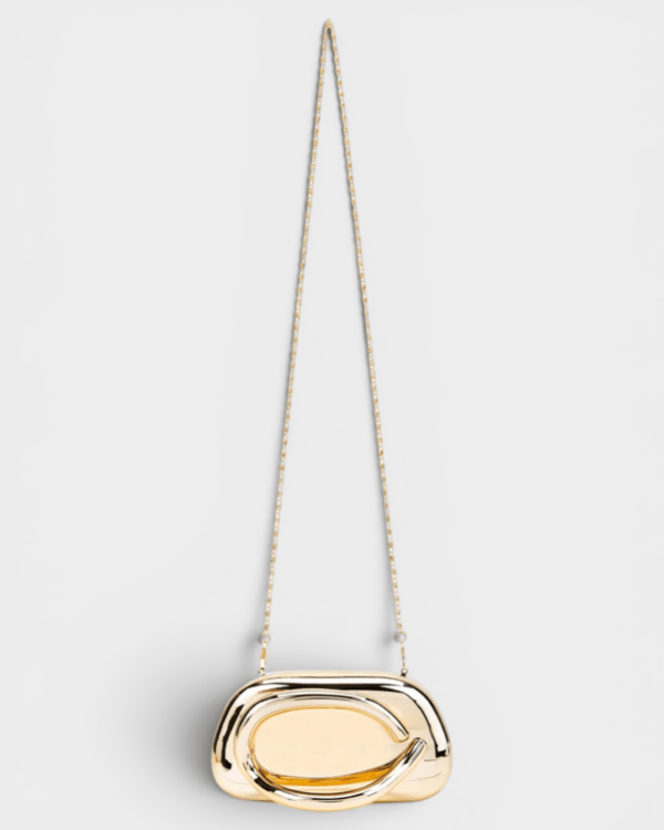 Nelly Gold Clutch