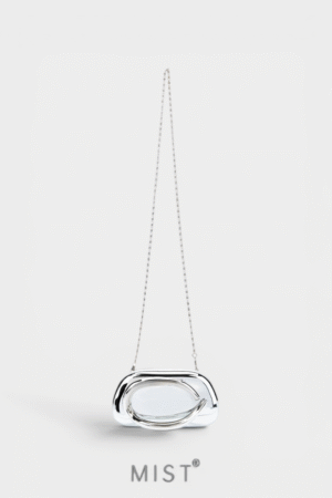 Nelly Silver Clutch