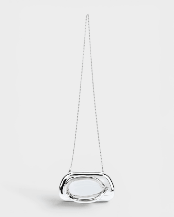 Nelly Silver Clutch