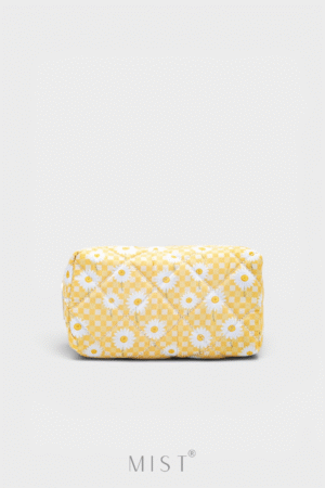 Yellow Lillies Makeup Pouch