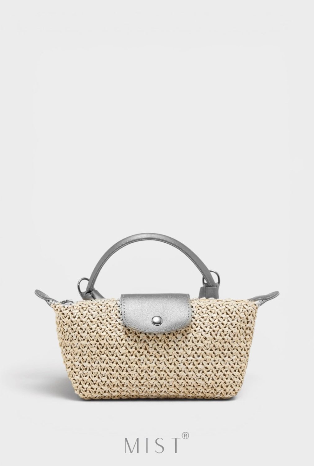 Mini Tiger Straw Silver