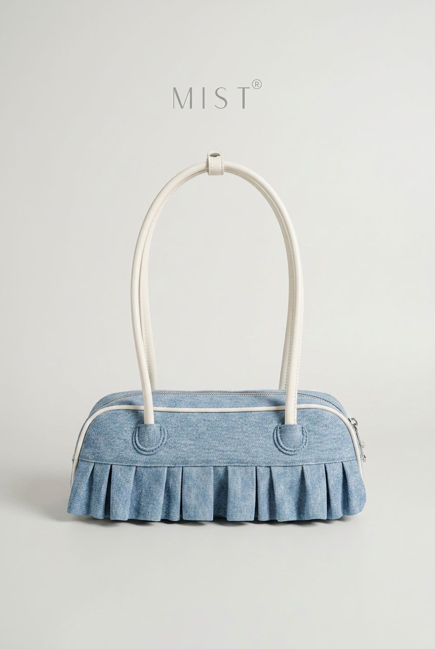 Ruffle Light Denim