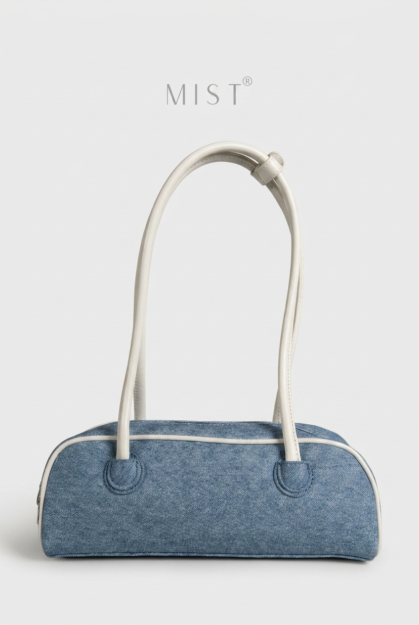 Ruffle Light Denim