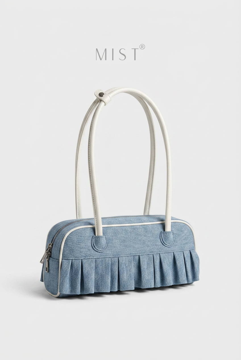 Ruffle Light Denim