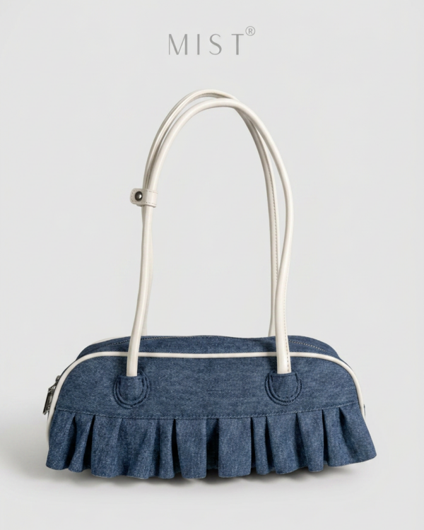Ruffle Dark Denim