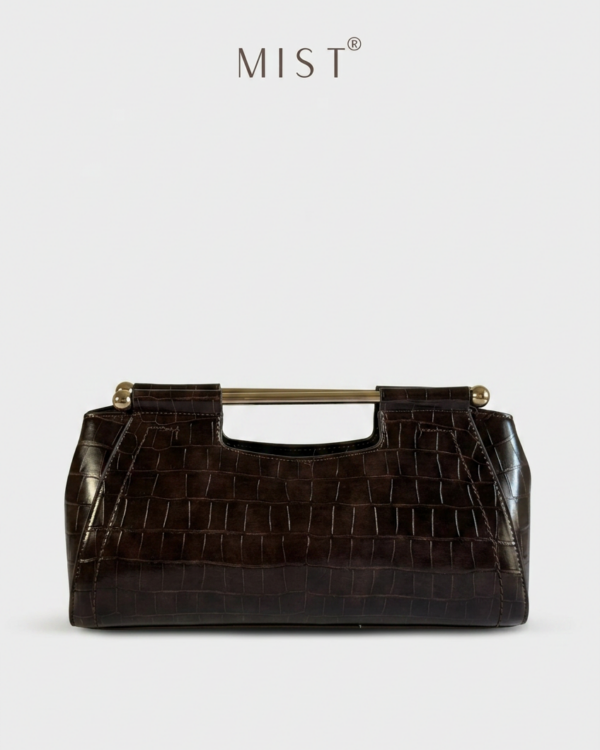The Venezia Croco Grab Clutch