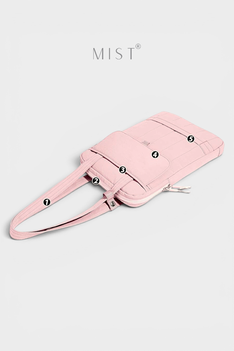 POOF Pink Laptop bag