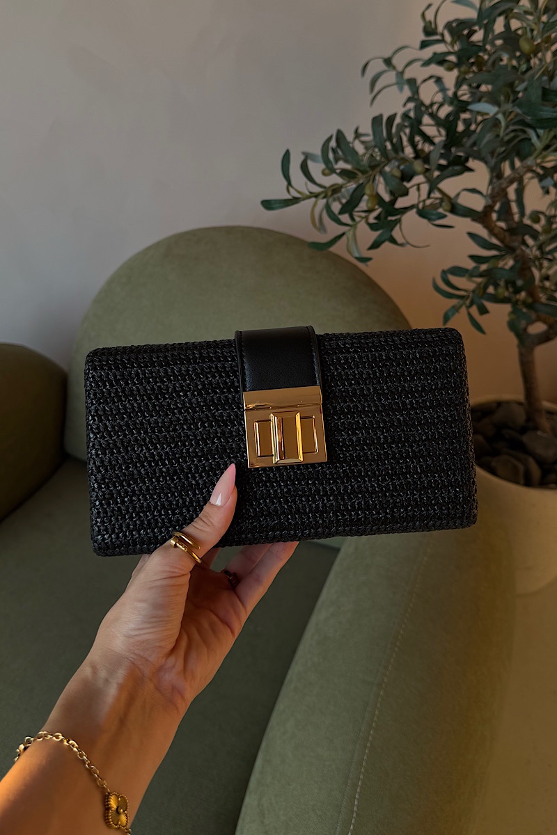 Merve Clutch - Black