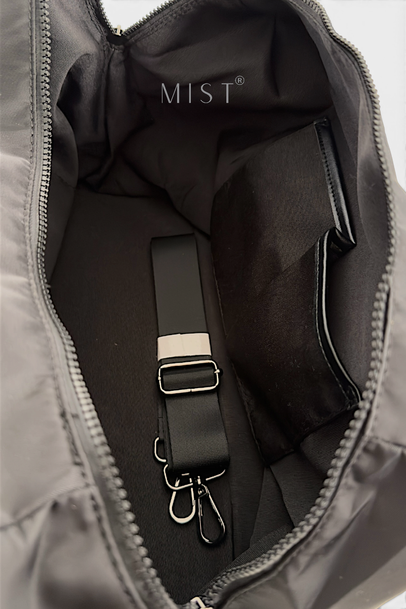 Mist Cosmo Carry All Bag – Black
