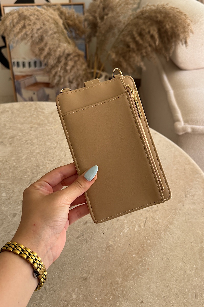 Elsie Cross Beige