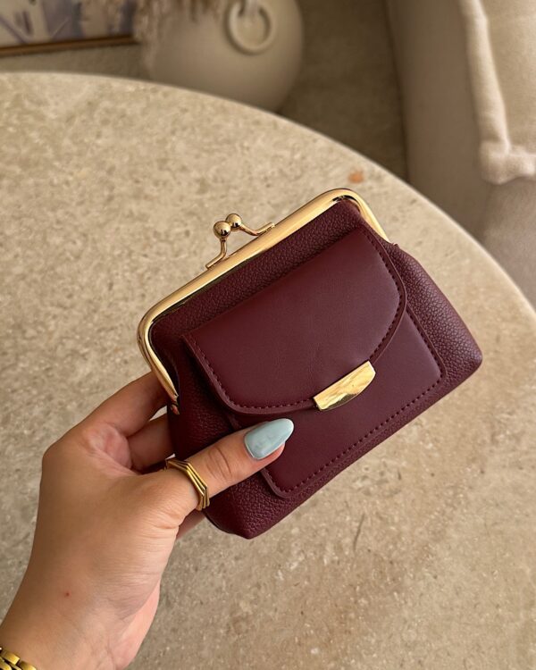 Goldie Kiss-Lock Bordeaux