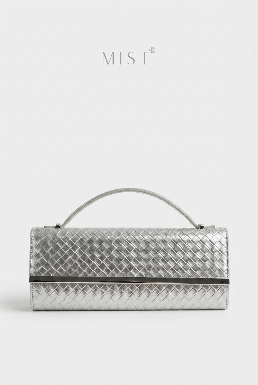 Vida Silver Clutch