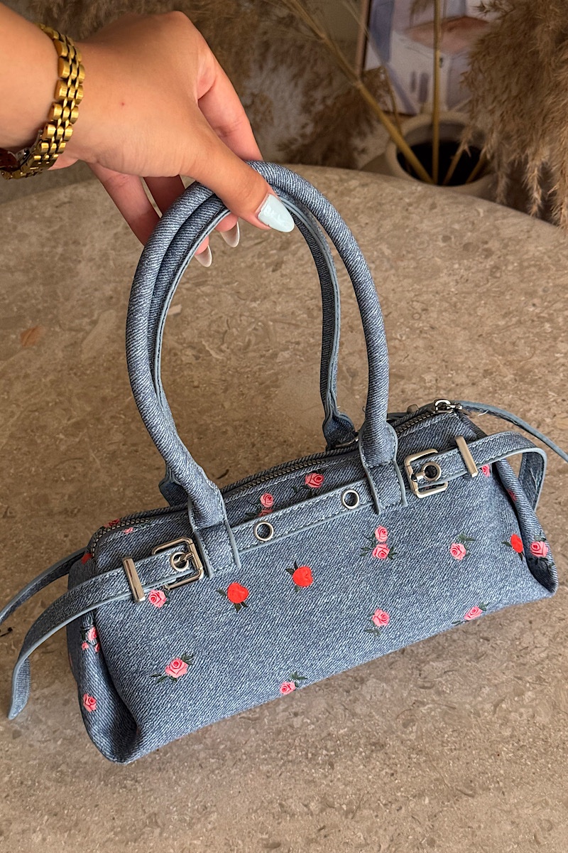 Toy Floral – Denim Blue