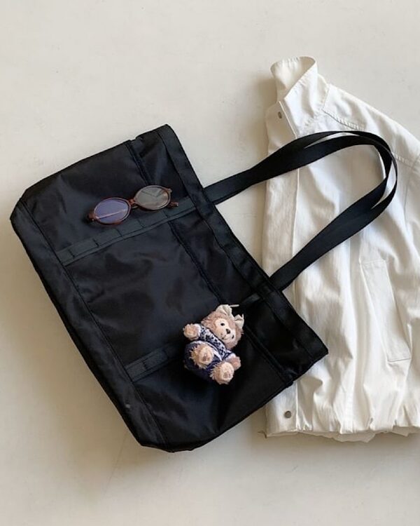 Jolie Shopper Tote Large - Black