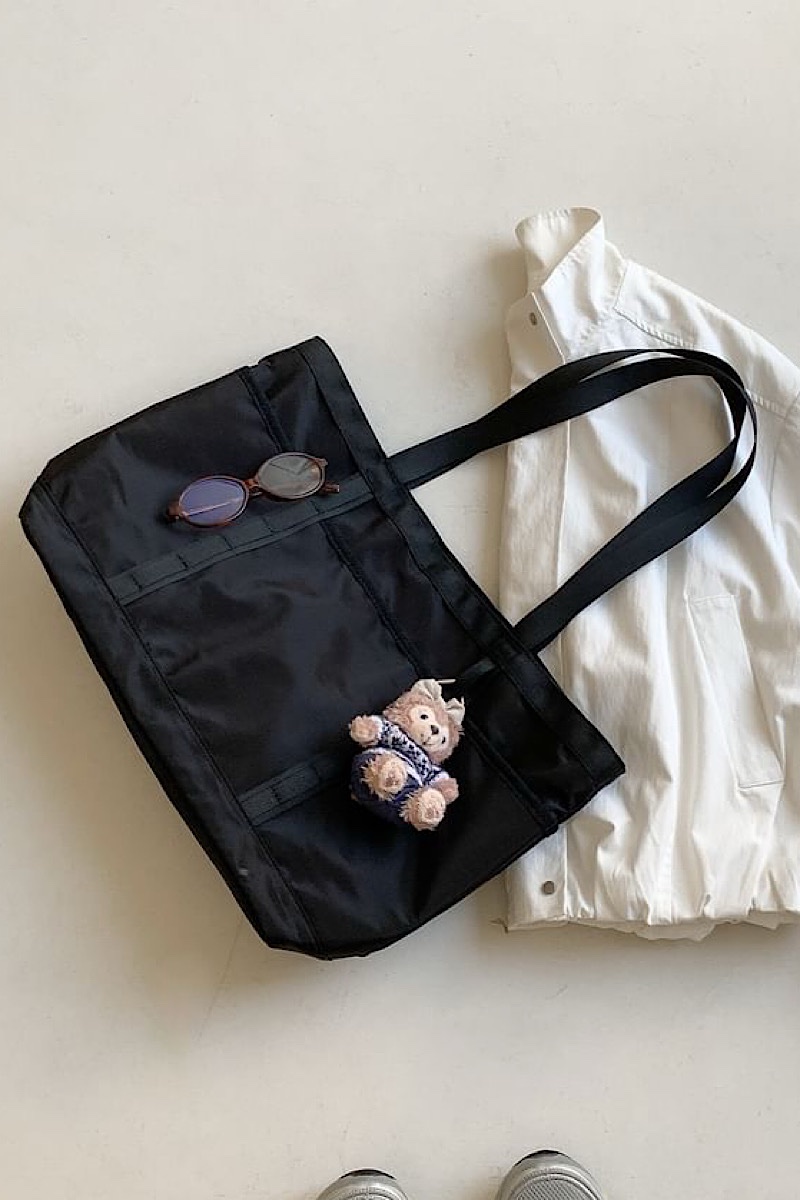 Jolie Shopper Tote Large - Black