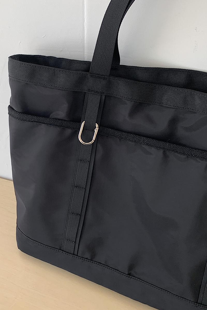 Jolie Shopper Tote Large – Black