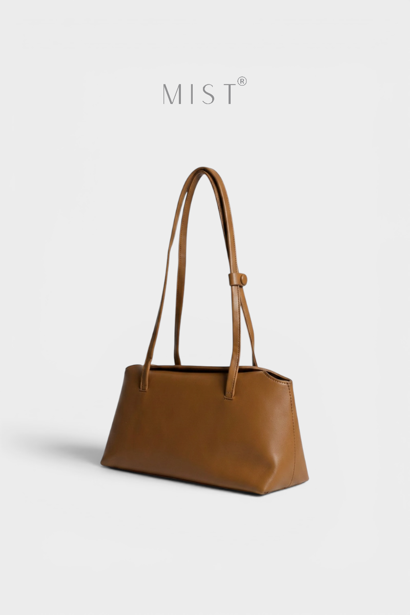 Venice Pillow Closure Minimalist Handbag - Camel