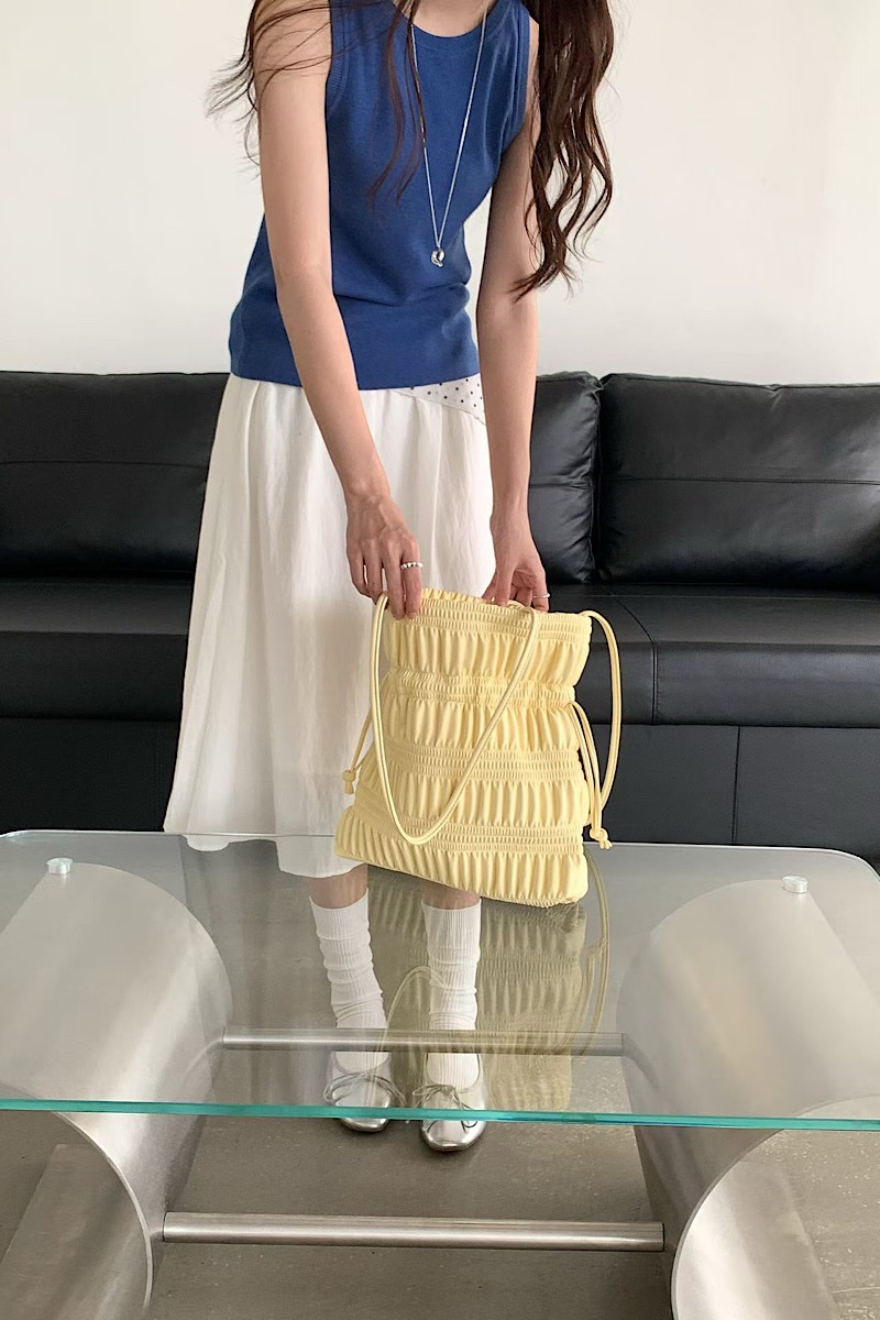 Mina Drawstring - Yellow