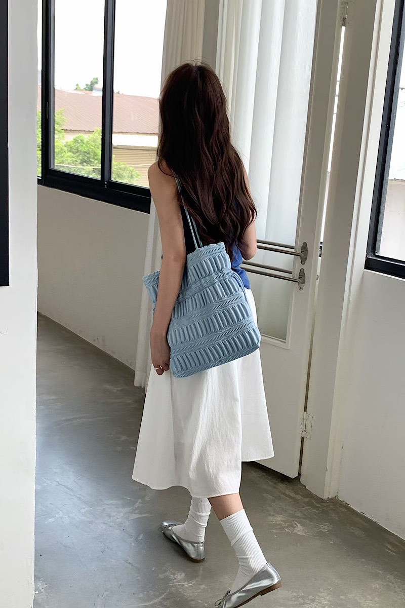 Mina Drawstring - Blue