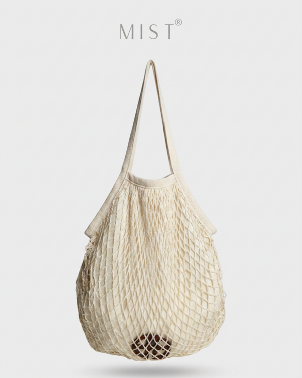 Taylor Mesh Net Bag - Cream